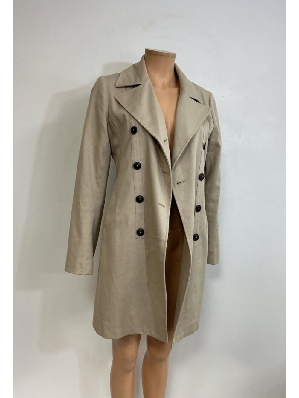 Mexx Classic Trench Coat Jacket Womens Small